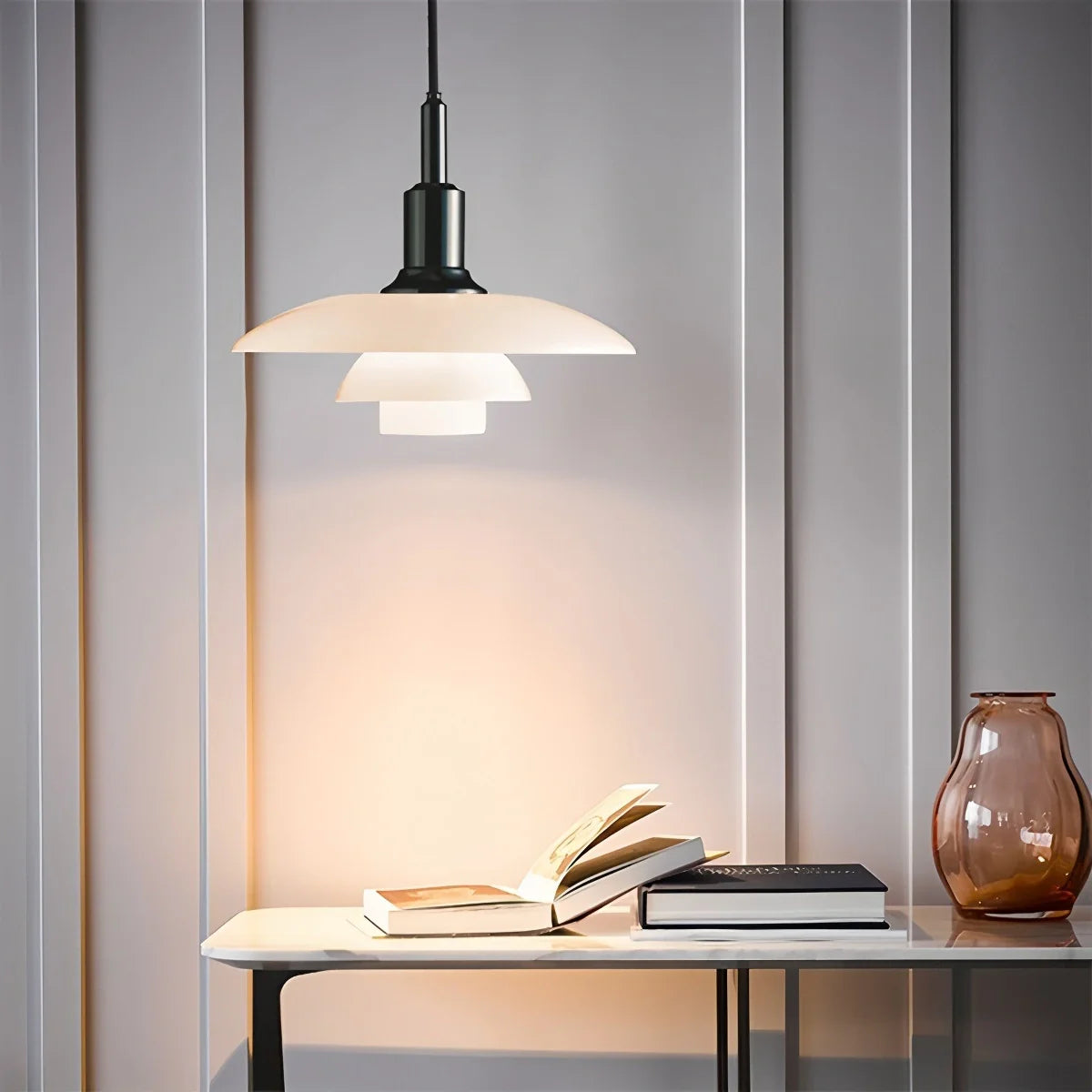 Feyran Danish Designer Glass Pendant Lamp for Kitchen