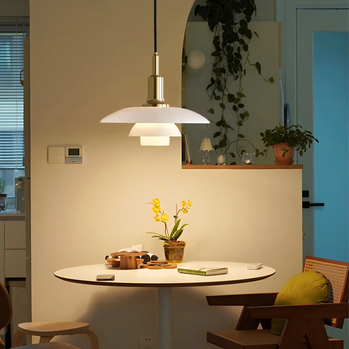 Feyran Danish Designer Glass Pendant Lamp for Kitchen