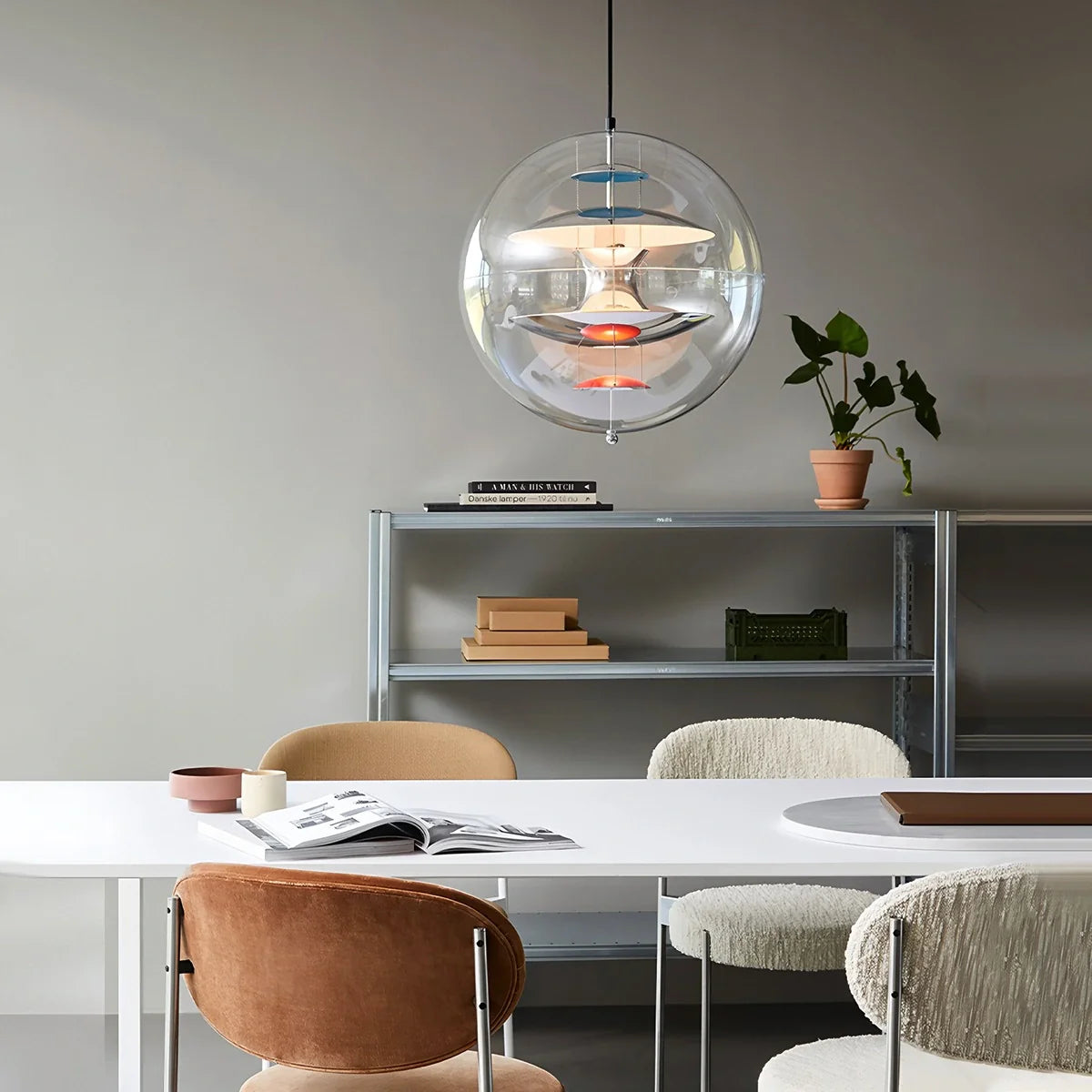Feyran Danish Globe Dining Room Pendant Light