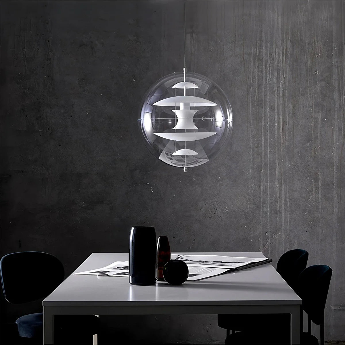 Feyran Danish Globe Dining Room Pendant Light