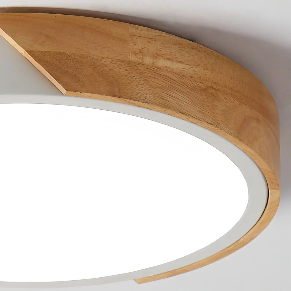 Feyran Minimalist Wood Ceiling Light for Bedroom