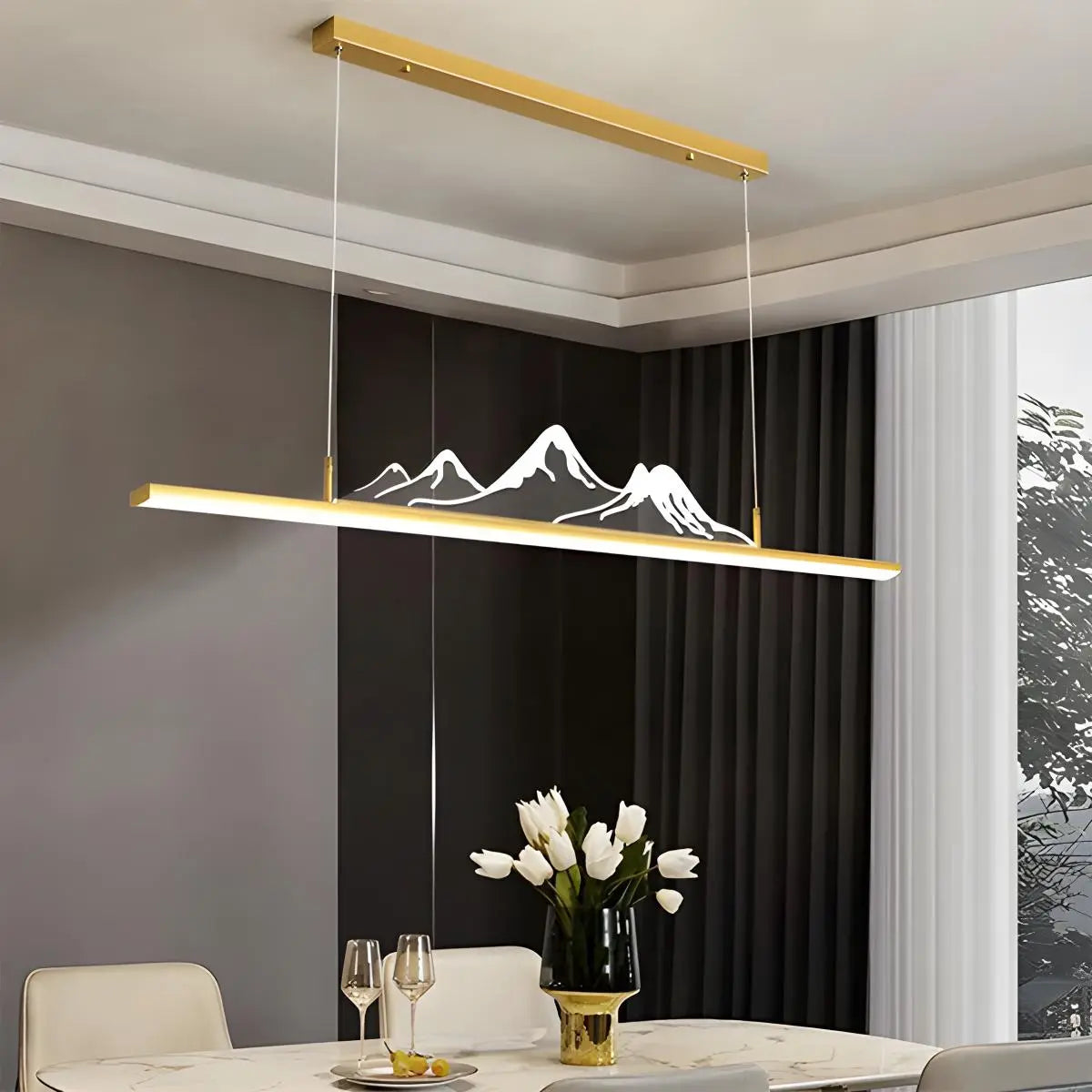 Feyran Designer Mountain Shape LED Pendant Light