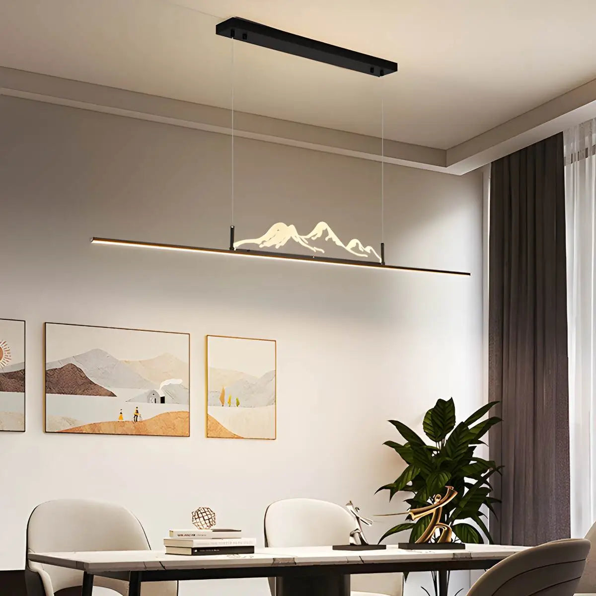Feyran Designer Mountain Shape LED Pendant Light