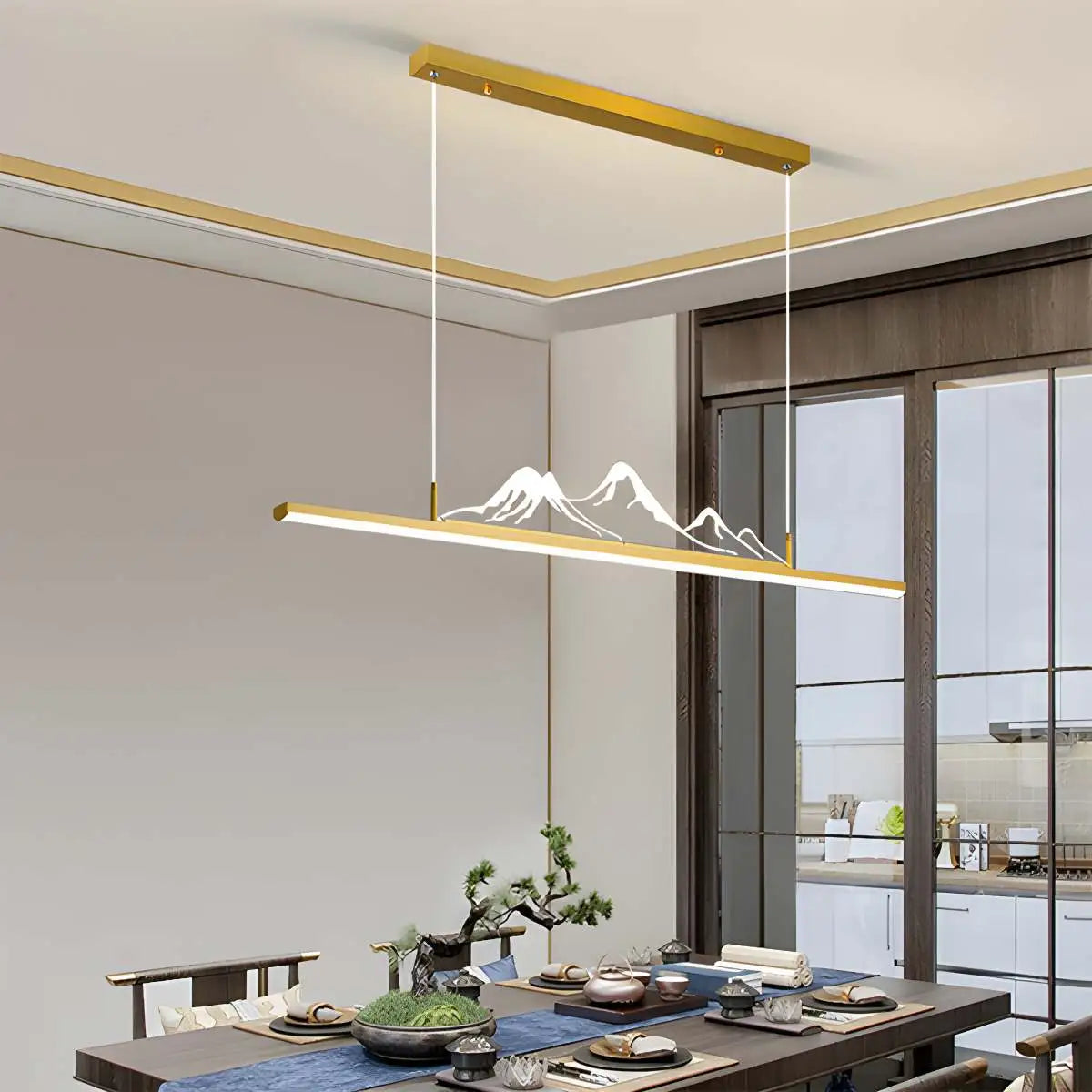 Feyran Designer Mountain Shape LED Pendant Light