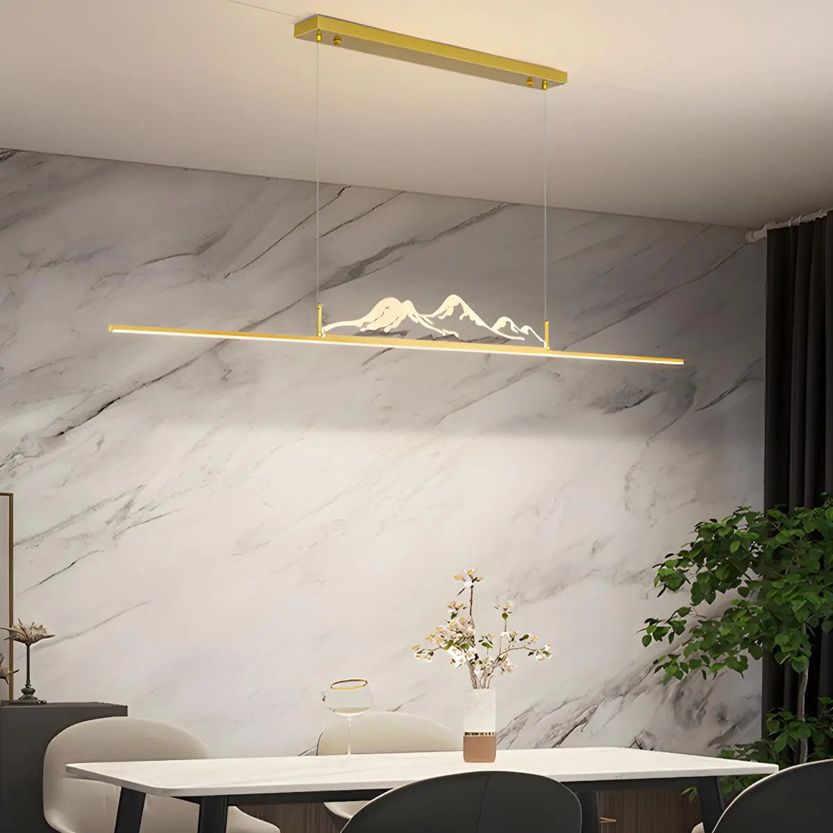Feyran Designer Mountain Shape LED Pendant Light
