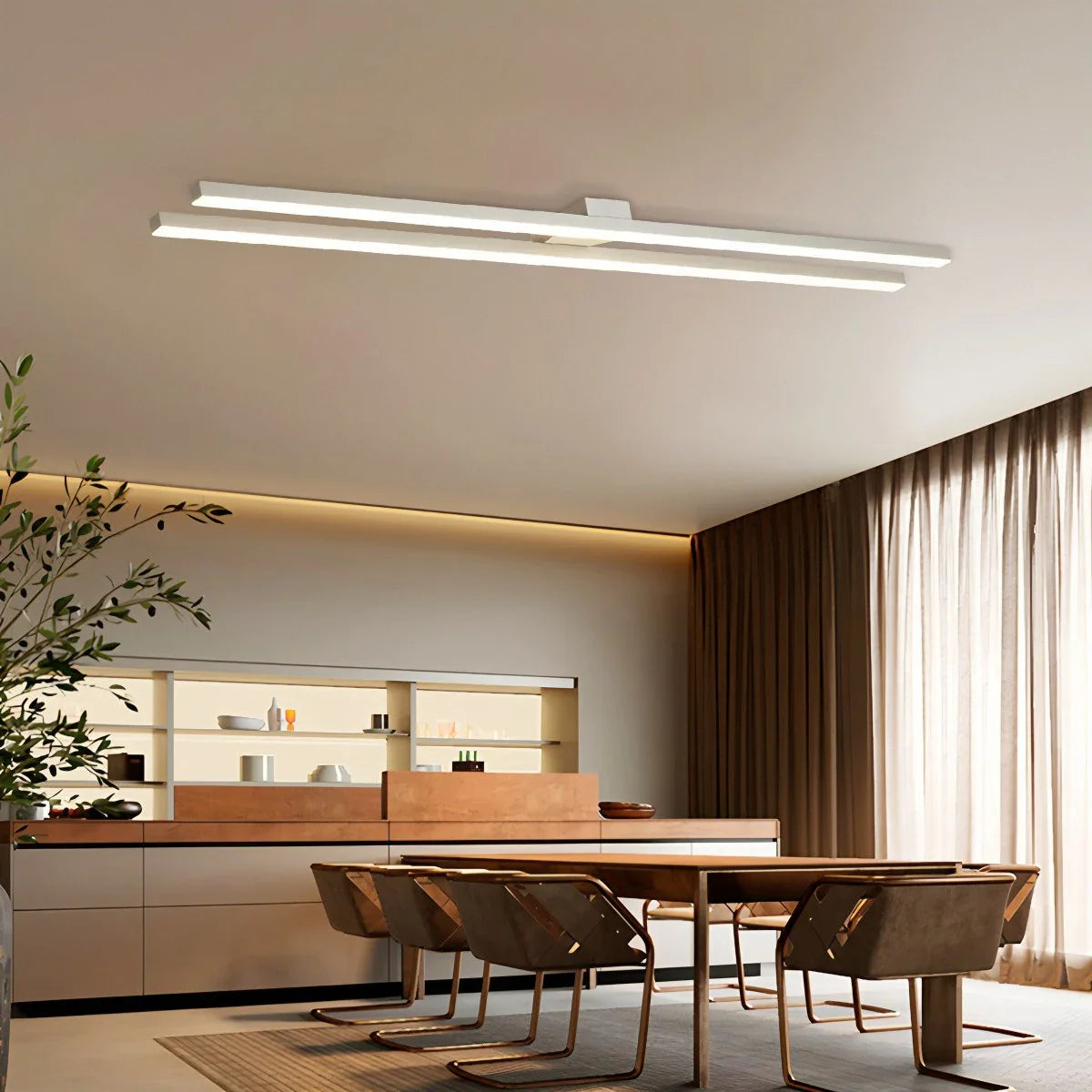 Feyran Dimmable Linear Ceiling Light for Kitchen