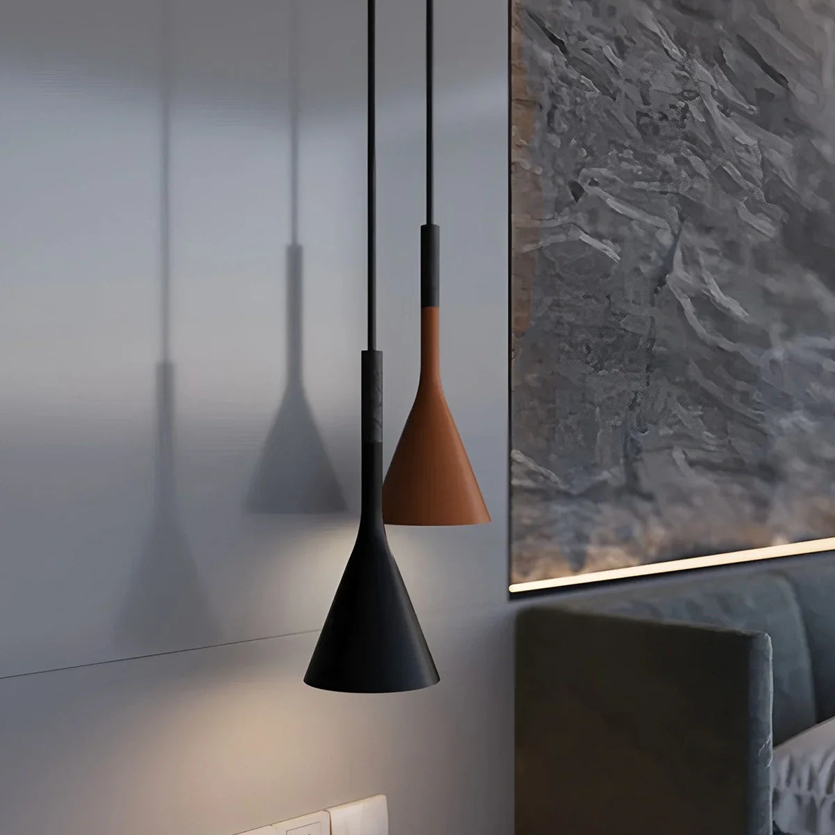 Feyran Divino Cone Pendant Light for Bedroom