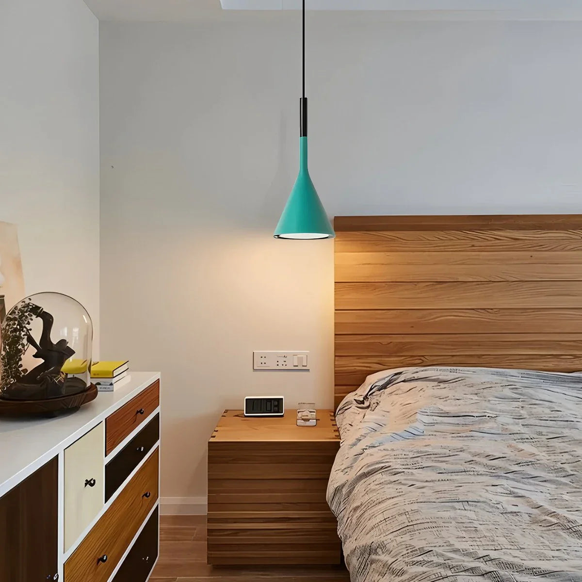 Feyran Divino Cone Pendant Light for Bedroom