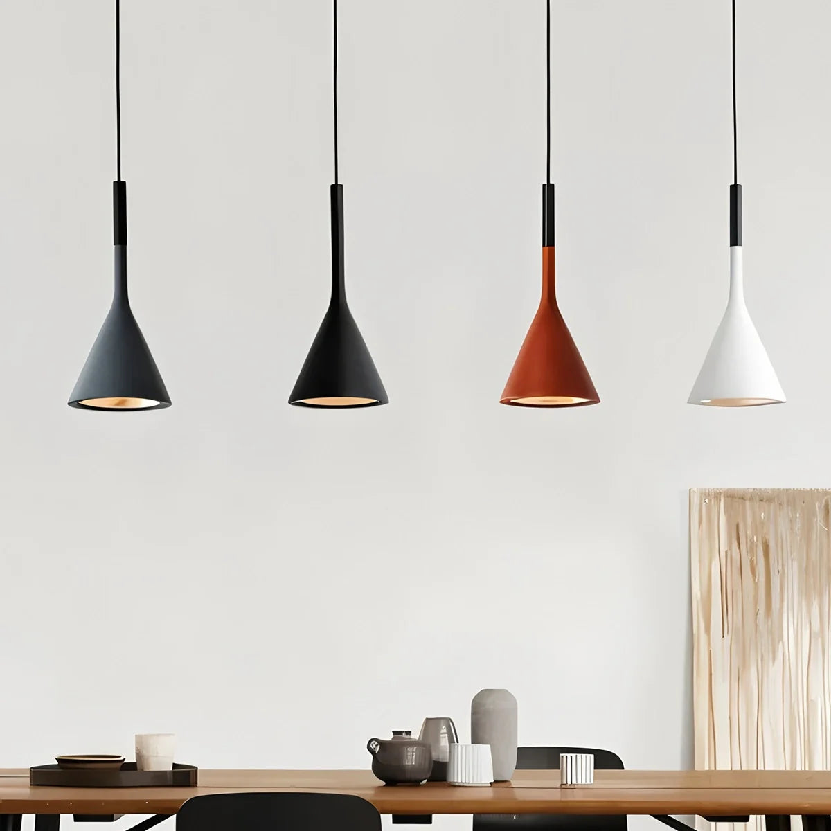 Feyran Divino Cone Pendant Light for Bedroom