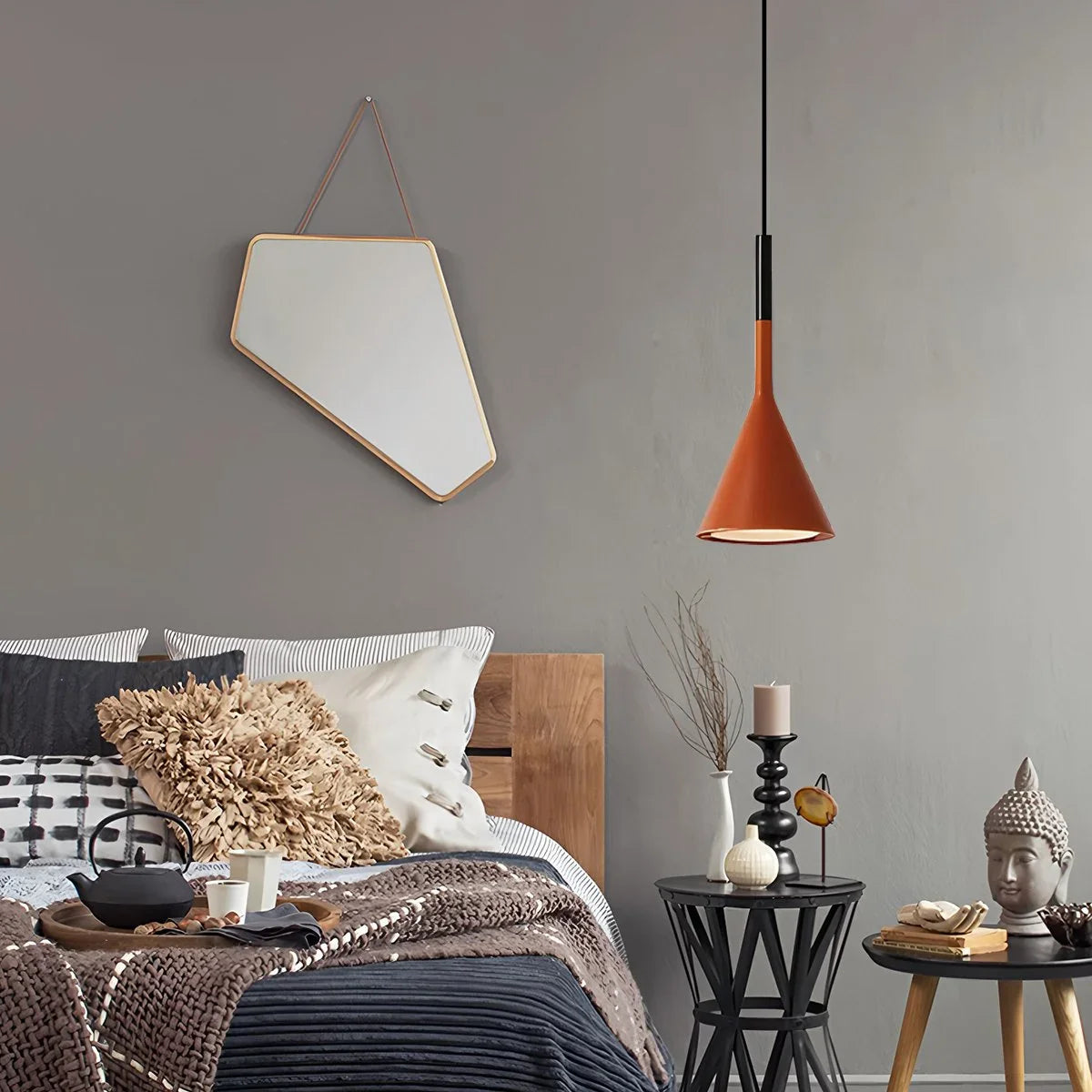Feyran Divino Cone Pendant Light for Bedroom