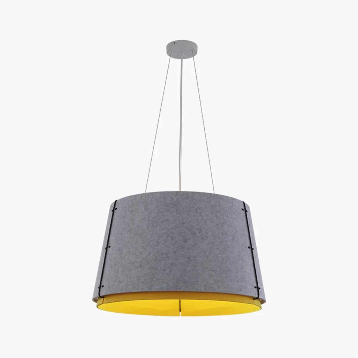Feyran Double Layer Circular Acoustic Pendant Light for Office