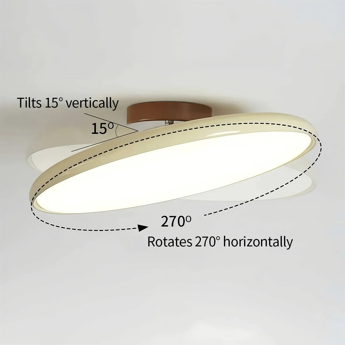 Feyran Drift Adjustable Ceiling Lamp for Bedroom