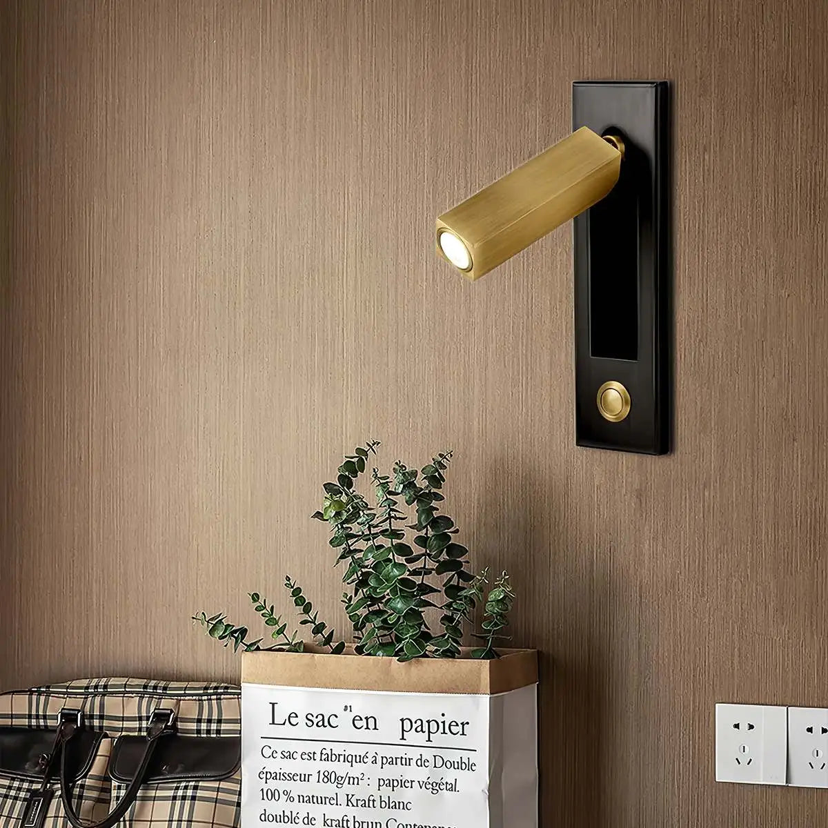 Feyran Embedded Bedside Sconce for Bedroom