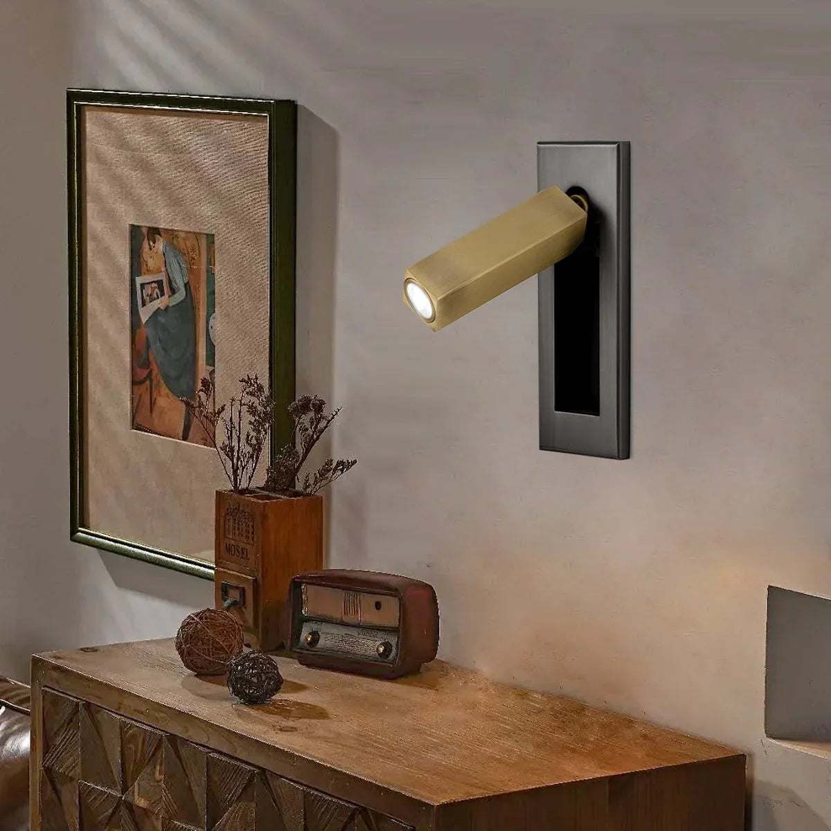 Feyran Embedded Bedside Sconce for Bedroom