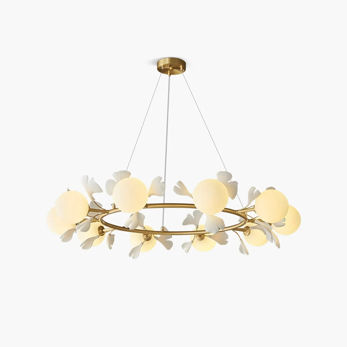 Feyran Evander Ginkgo Chandelier for Dining Area