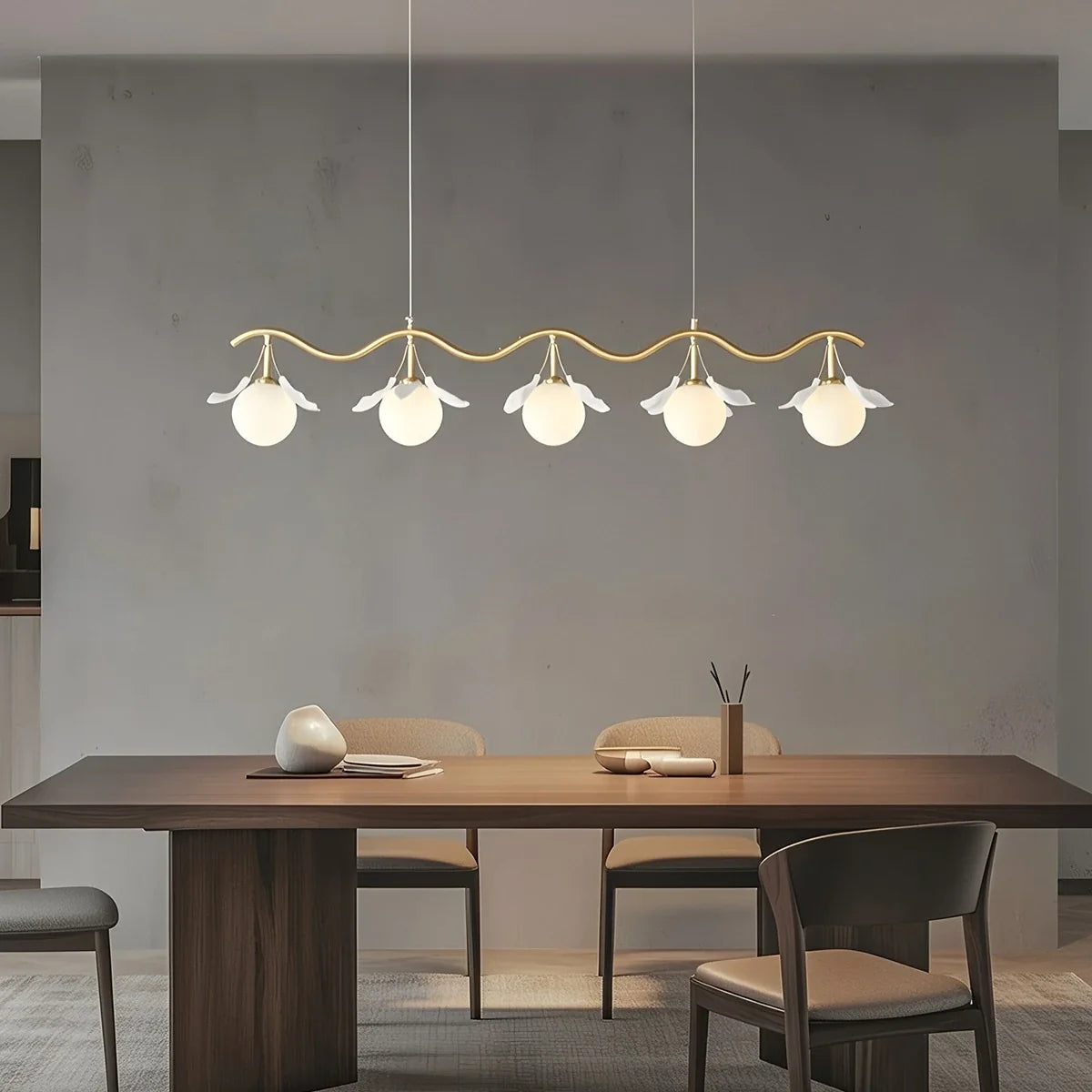 Feyran Evander Ginkgo Chandelier for Dining Area