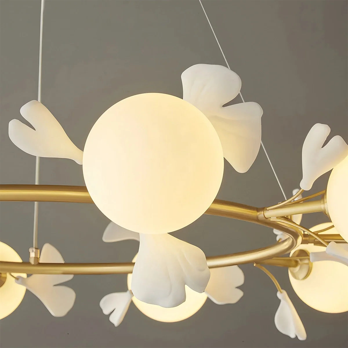 Feyran Evander Ginkgo Chandelier for Dining Area