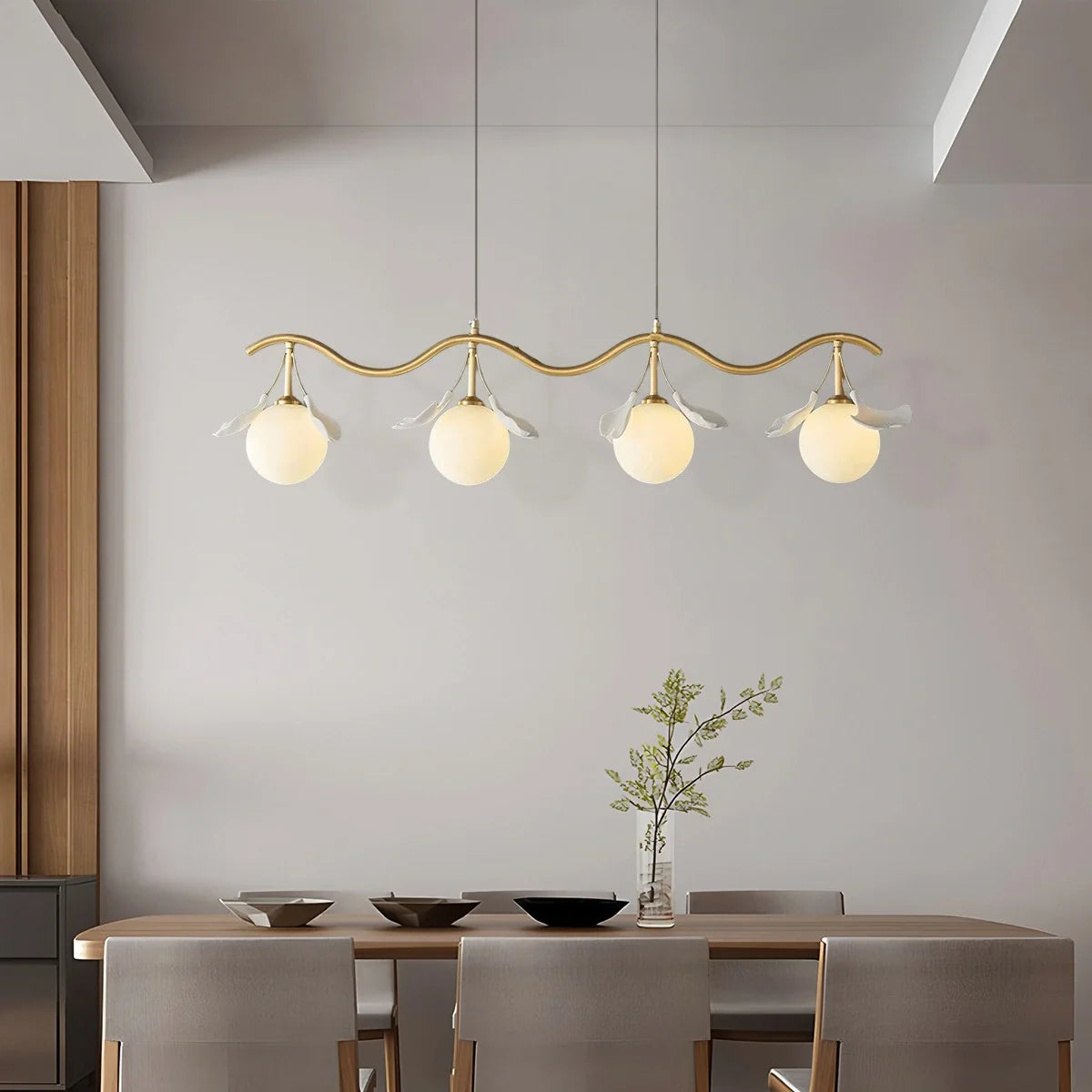 Feyran Evander Ginkgo Chandelier for Dining Area