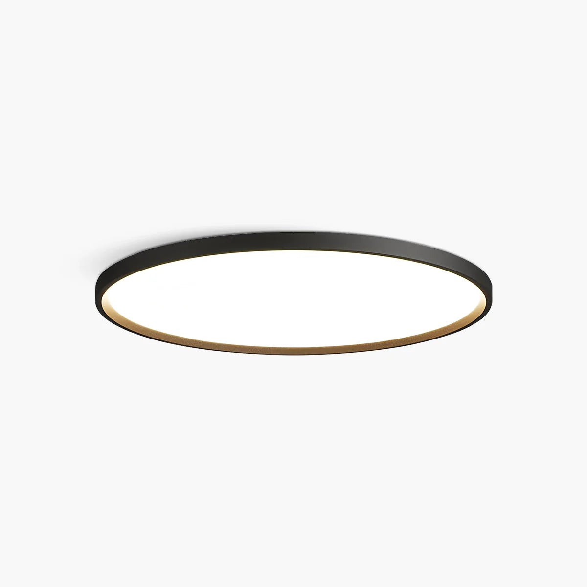 Feyran Flat Round Flush Mount Ceiling Light for Bedroom