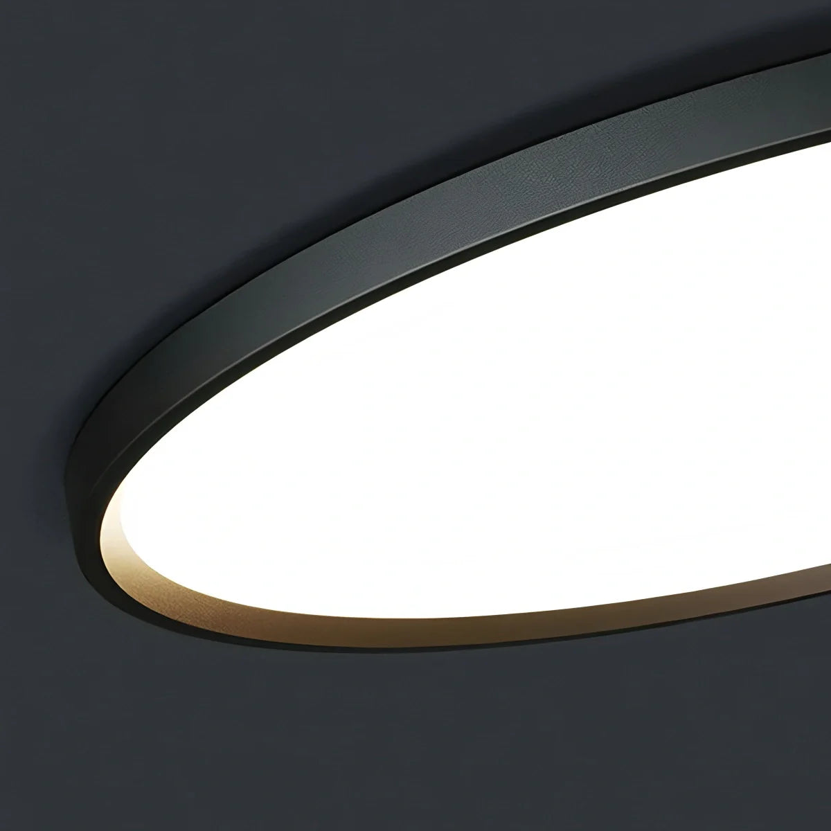 Feyran Flat Round Flush Mount Ceiling Light for Bedroom