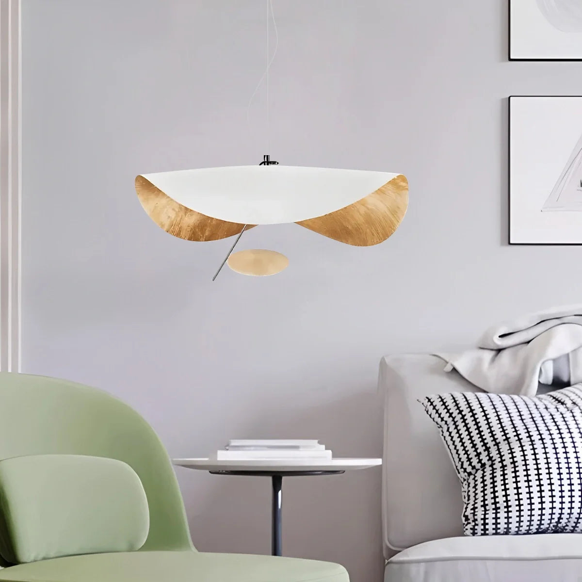 Feyran Modern Sculptural Leaf Pendant Light