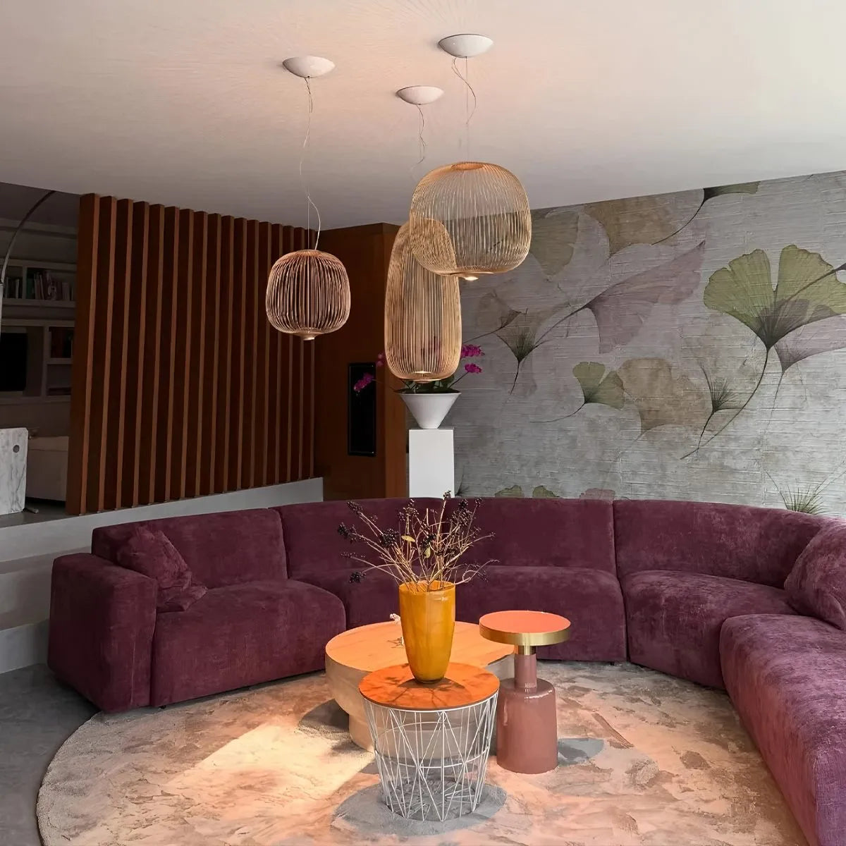 Feyran Foscarini Spokes Bird Cage Pendant Light