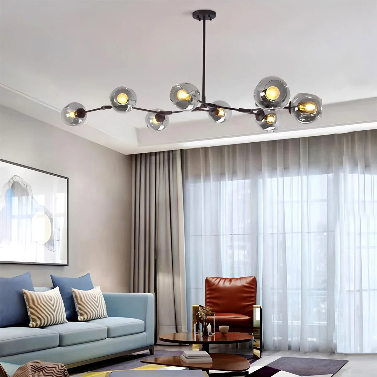 Feyran Freya Modern Glass Chandelier