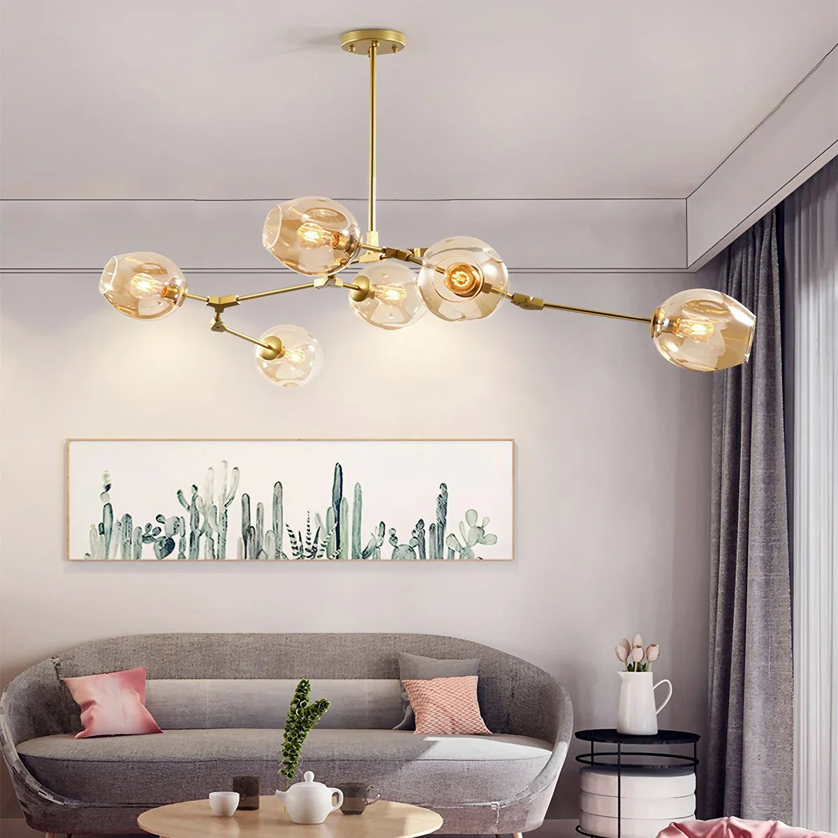 Feyran Freya Modern Glass Chandelier