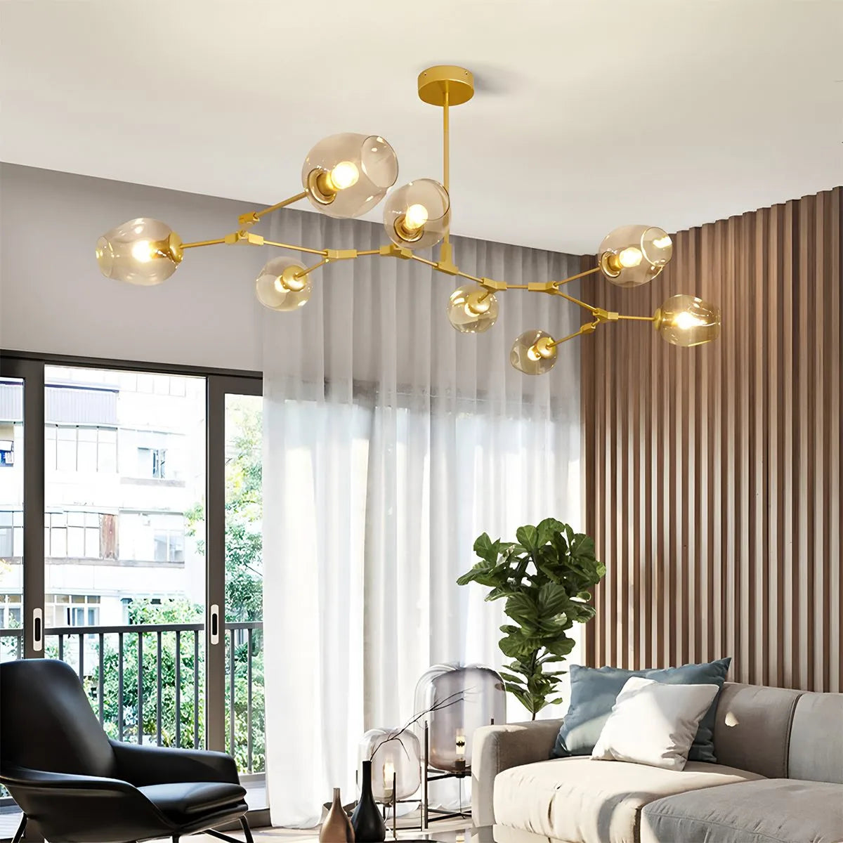 Feyran Freya Modern Glass Chandelier
