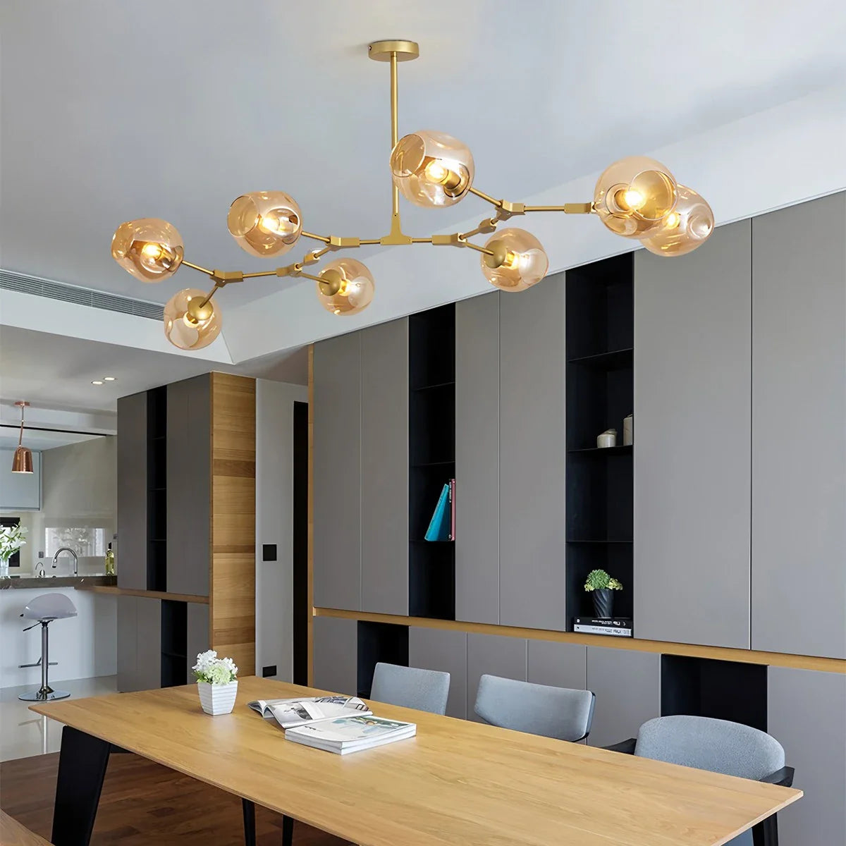 Feyran Freya Modern Glass Chandelier