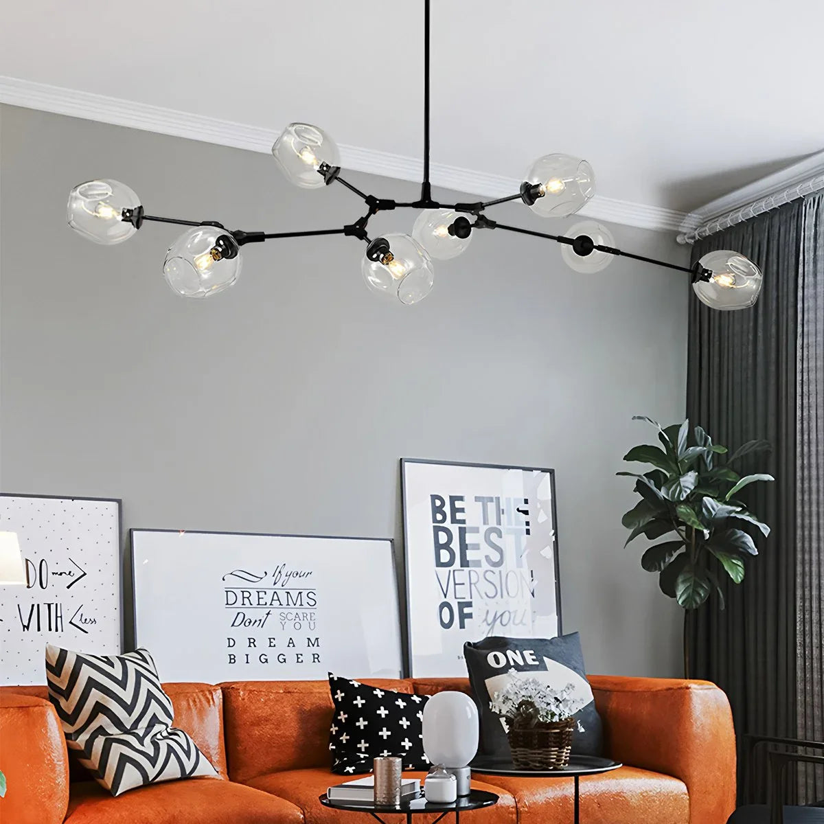 Feyran Freya Modern Glass Chandelier