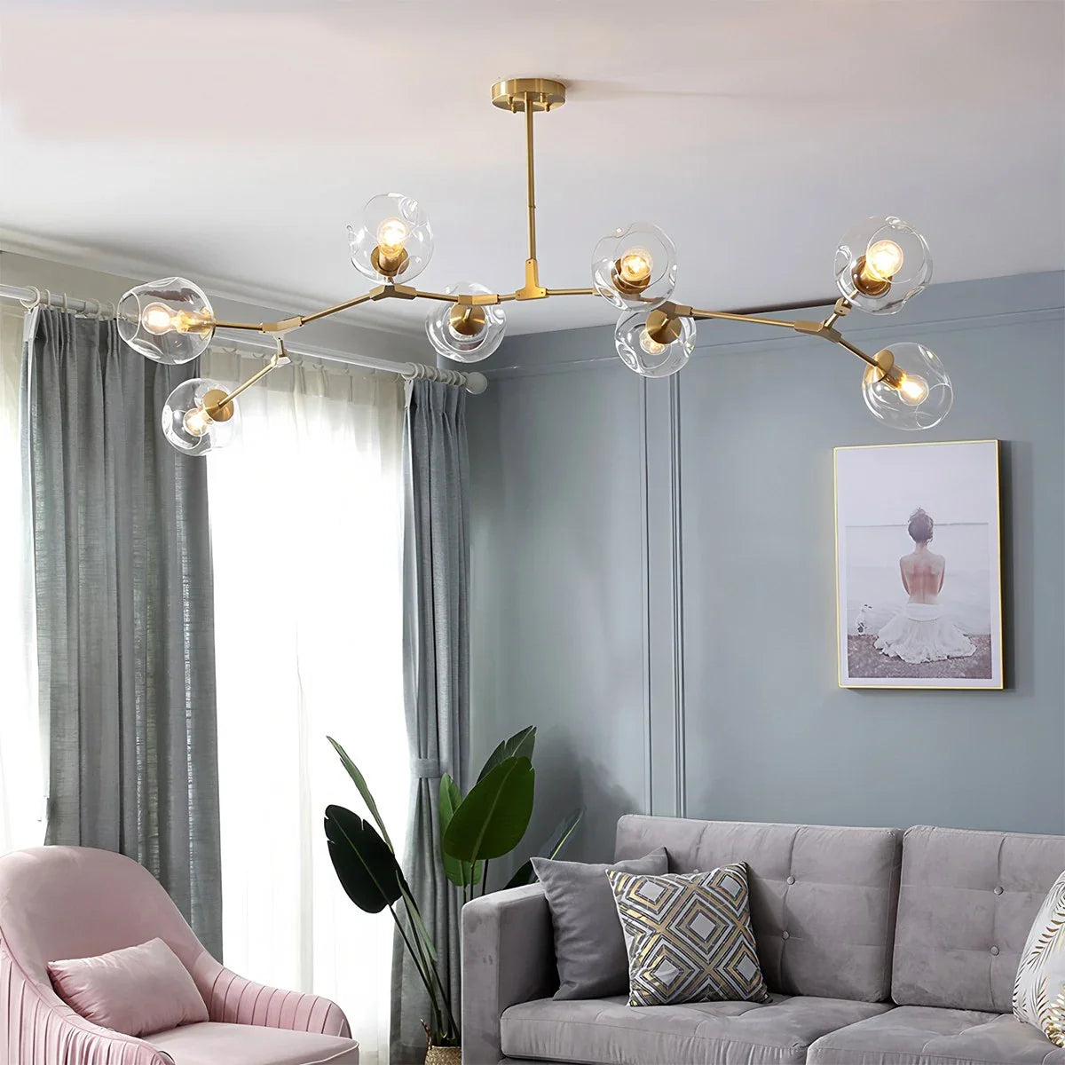 Feyran Freya Modern Glass Chandelier