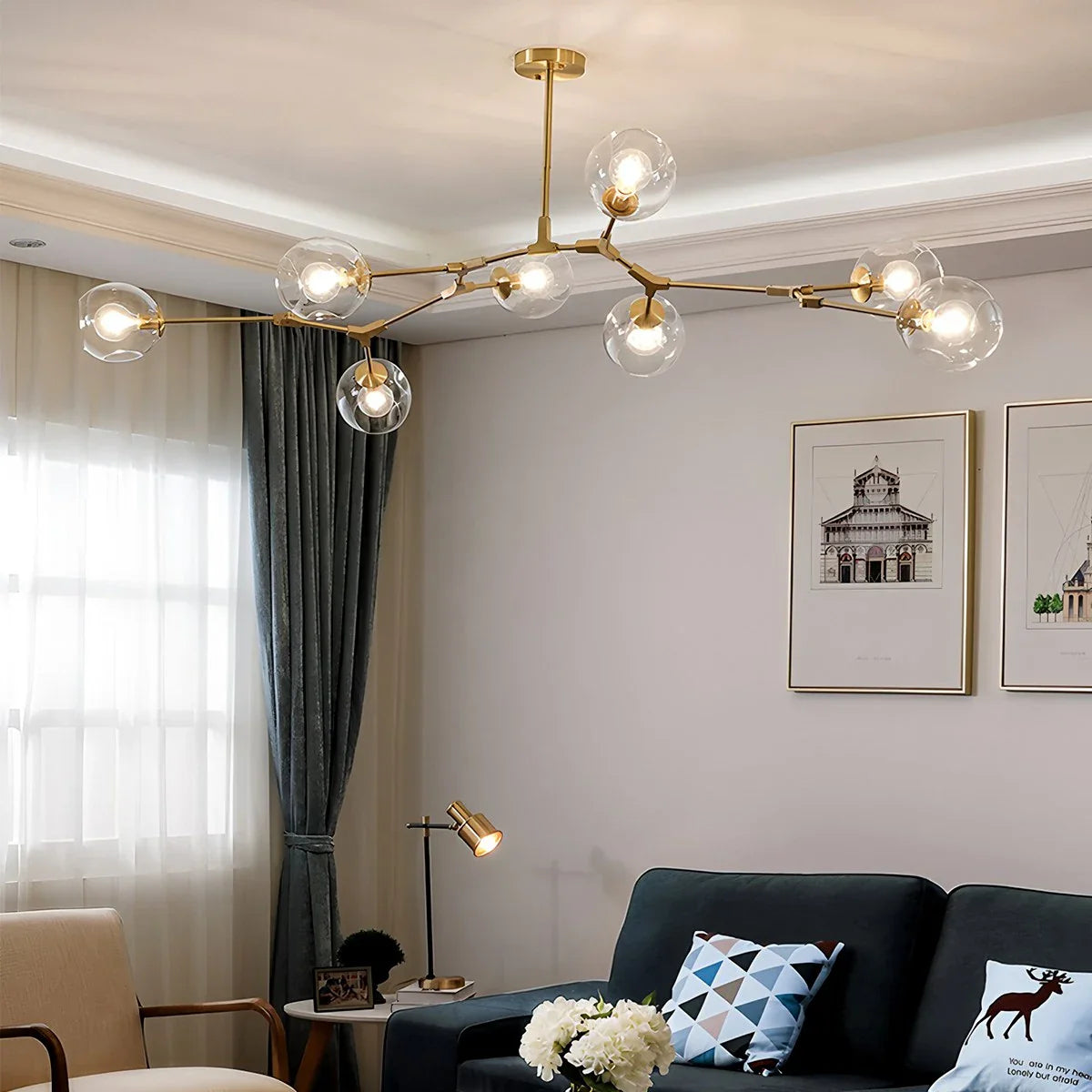 Feyran Freya Modern Glass Chandelier