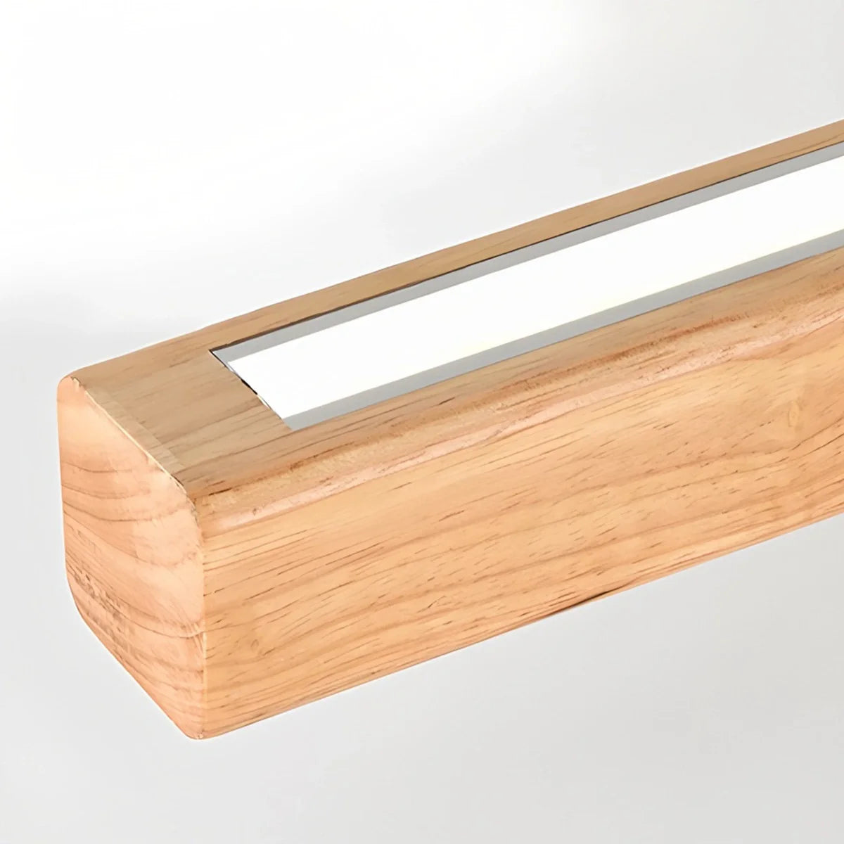 Feyran Fulbert Linear Wooden Pendant Light for Kitchen