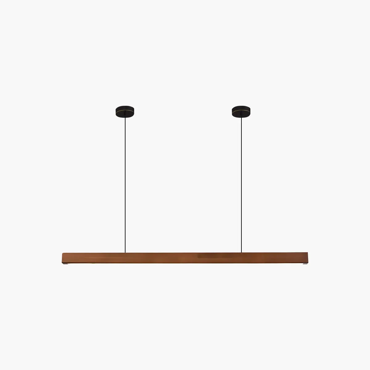 Feyran Fulbert Linear Wooden Pendant Light for Kitchen