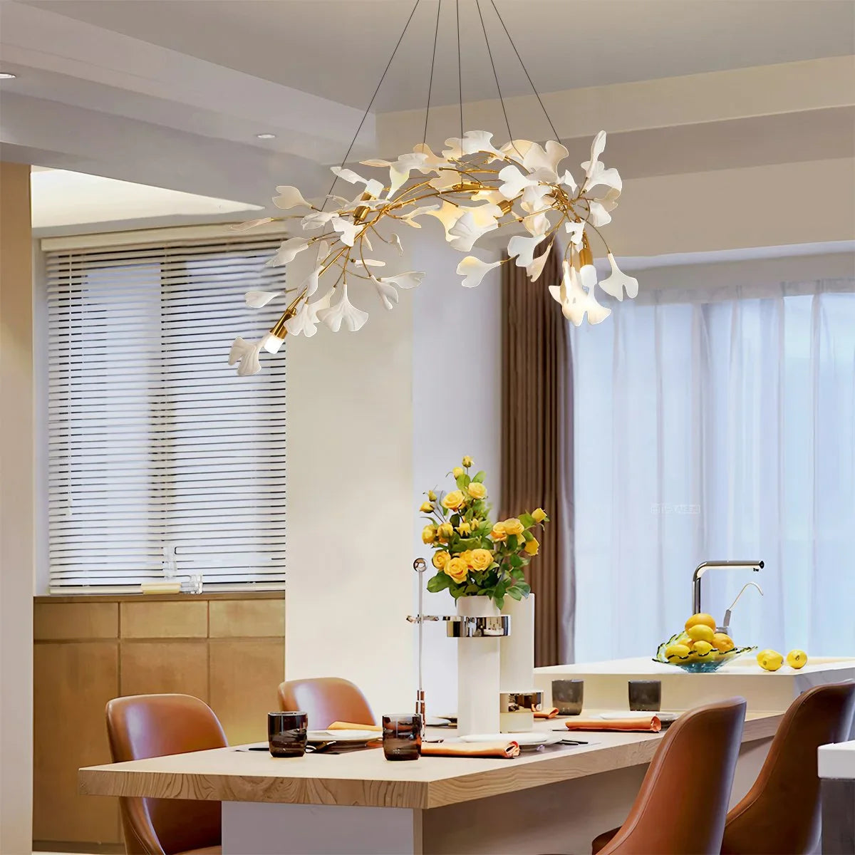 Feyran Ginkgo Chandelier D for Dining Room