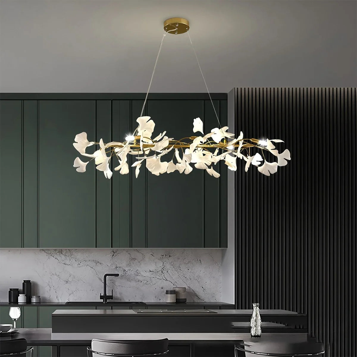 Feyran Ginkgo Chandelier M for Dining Table