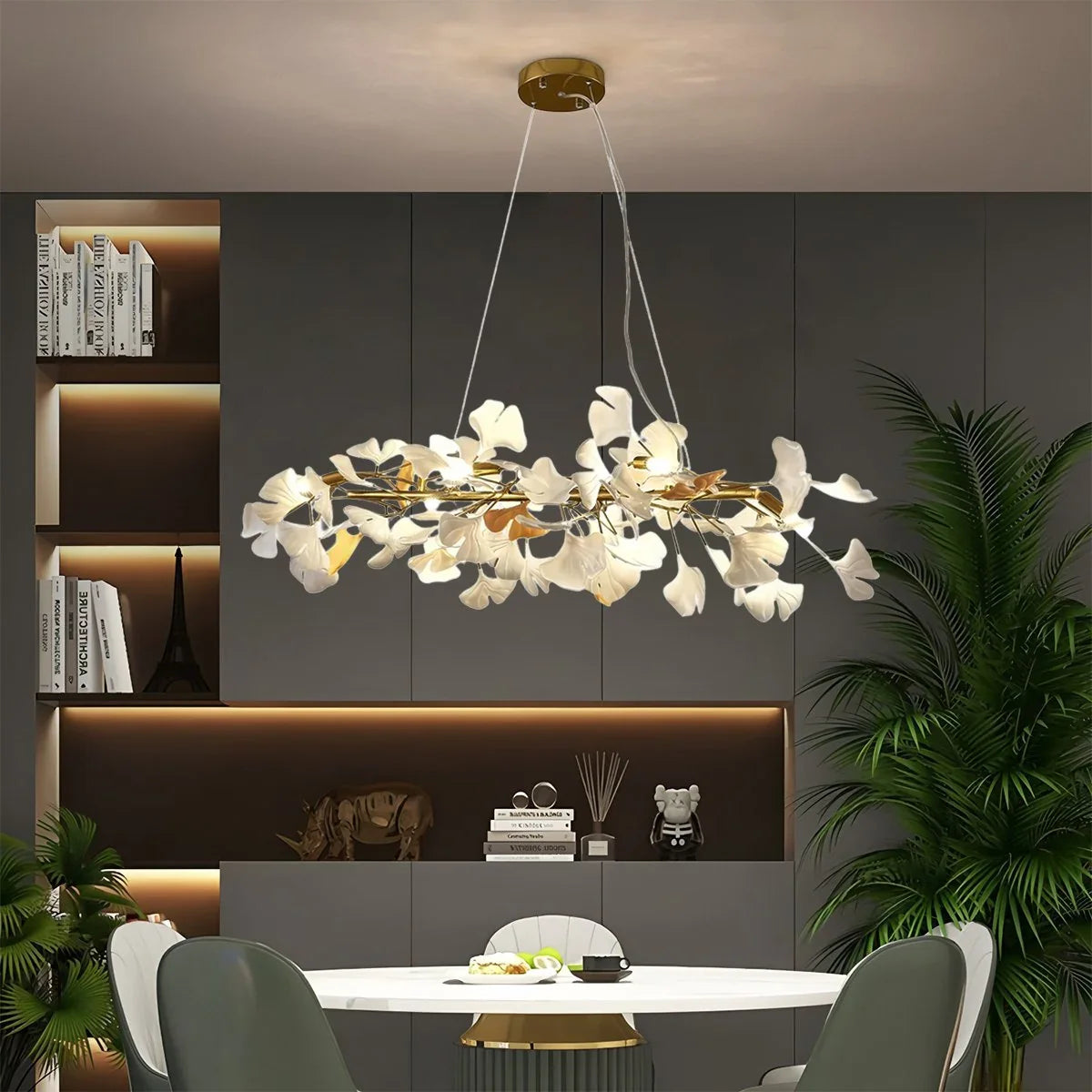 Feyran Ginkgo Chandelier M for Dining Table