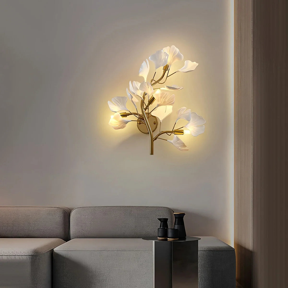 Feyran Ginkgo Wall Lamp for Living Room