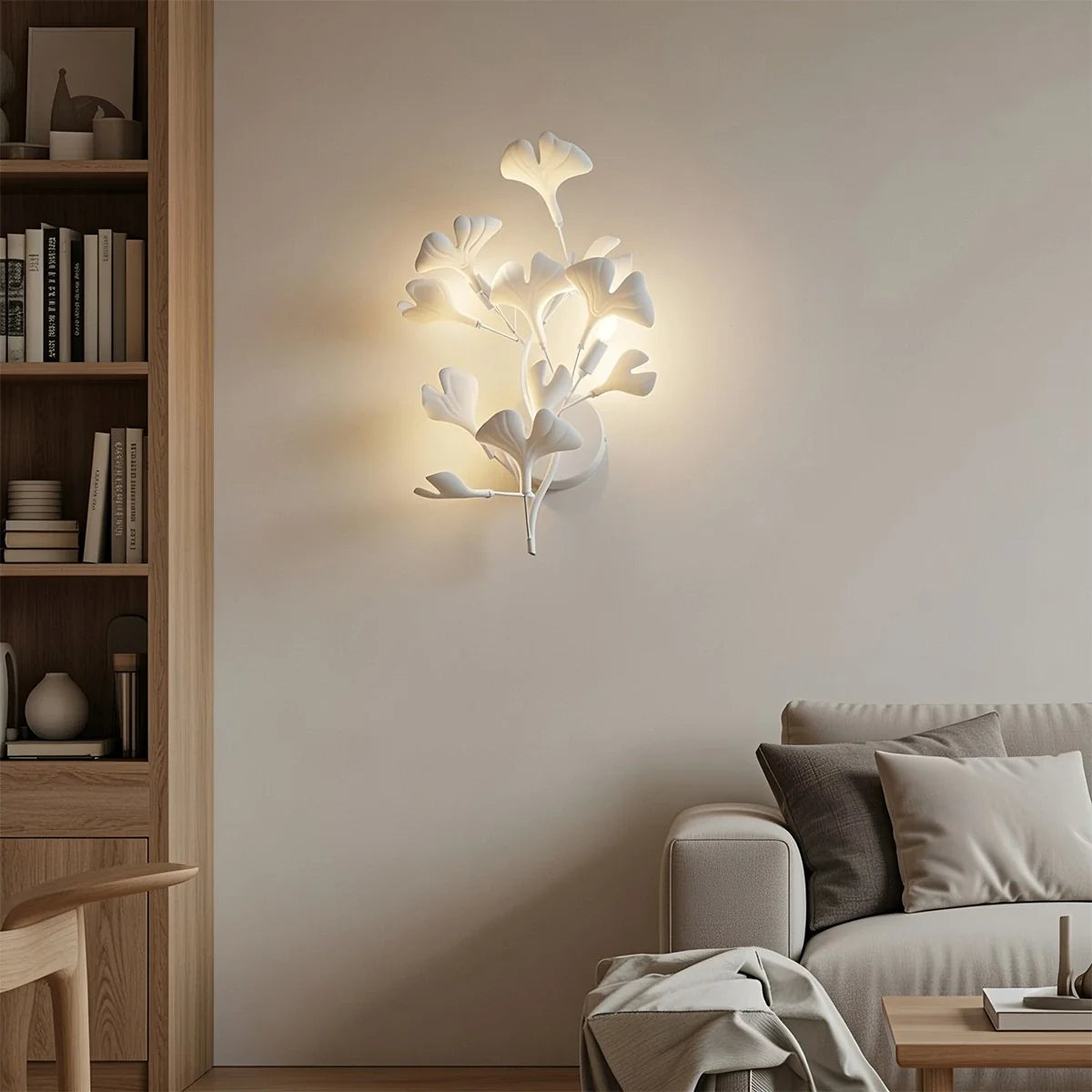 Feyran Ginkgo Wall Lamp for Living Room