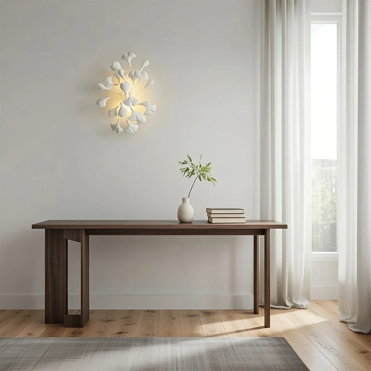 Feyran Ginkgo Wall Lamp for Living Room