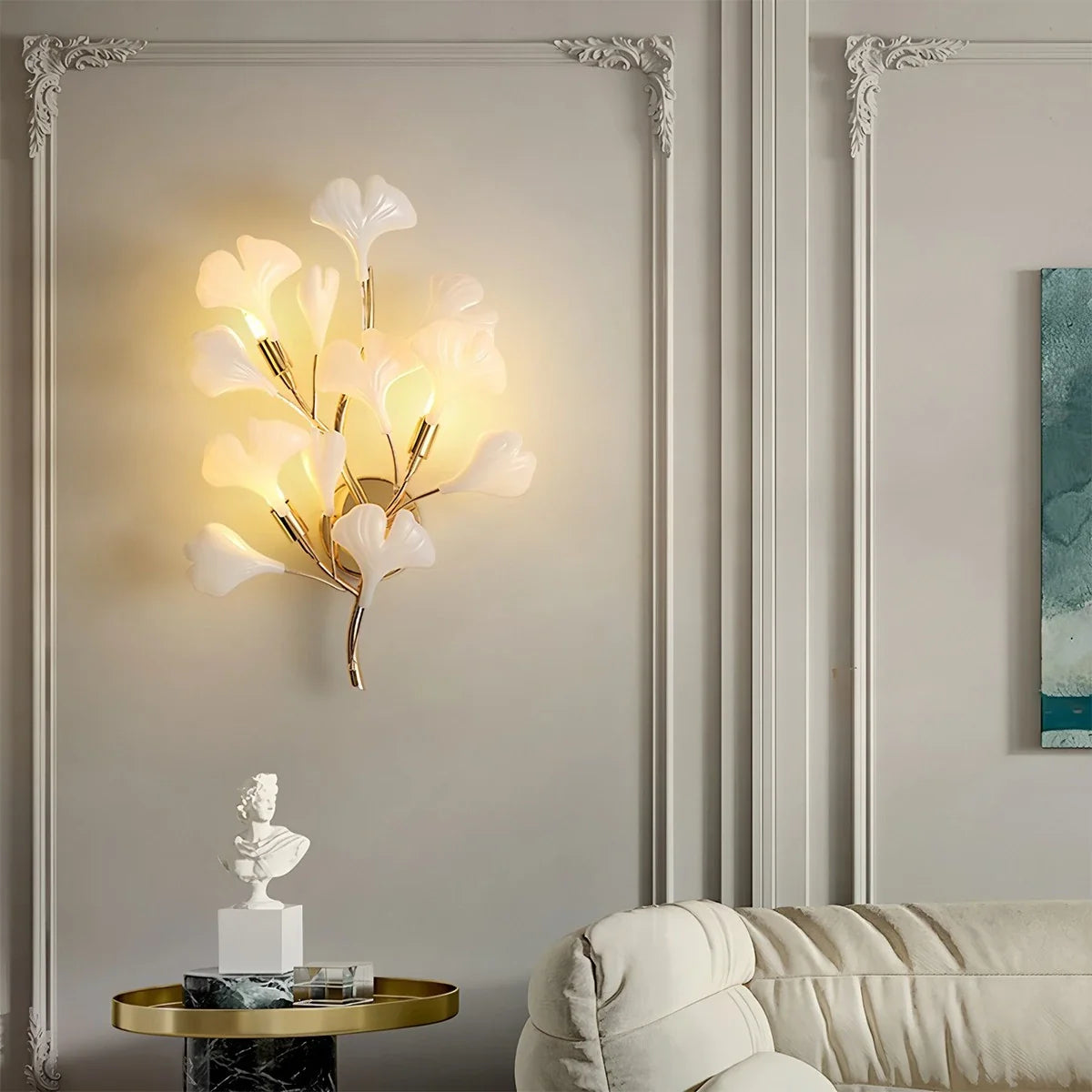 Feyran Ginkgo Wall Lamp for Living Room