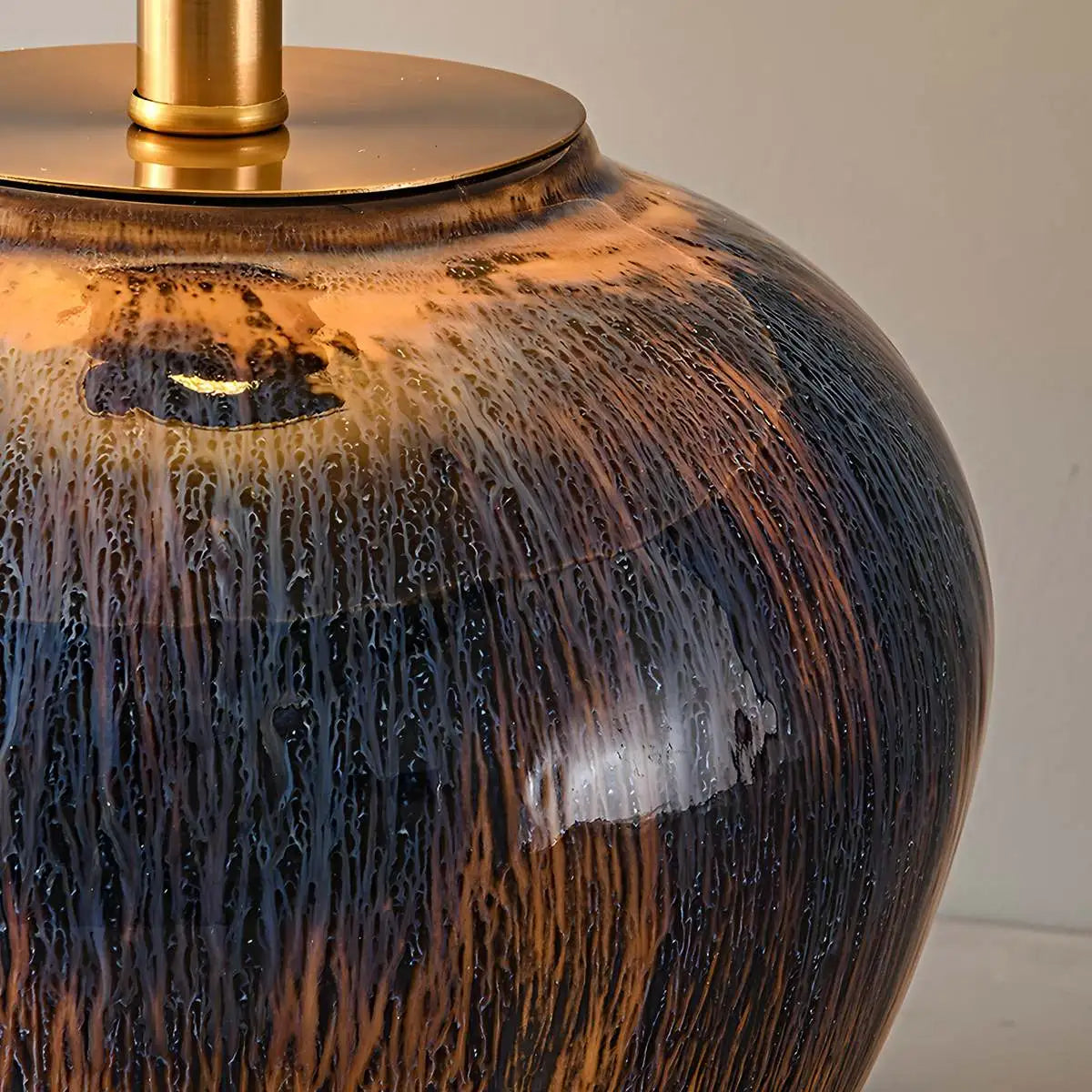 Feyran Glazed Ceramic Table Lamp