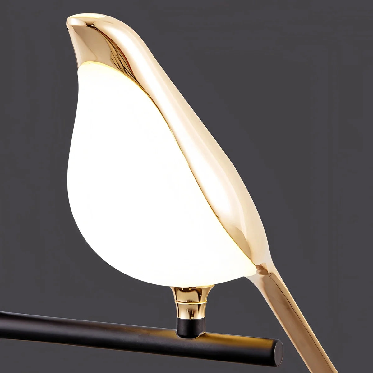 Feyran Gold Birds Wall Sconce for Bedroom