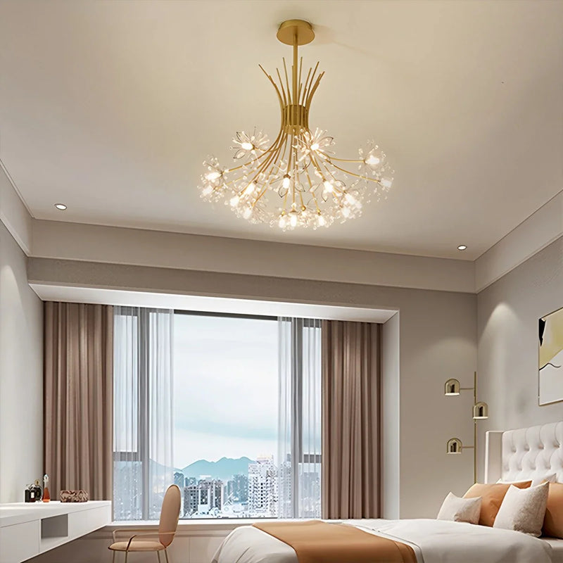 Feyran Gypsophila Bouquet Crystal Chandelier