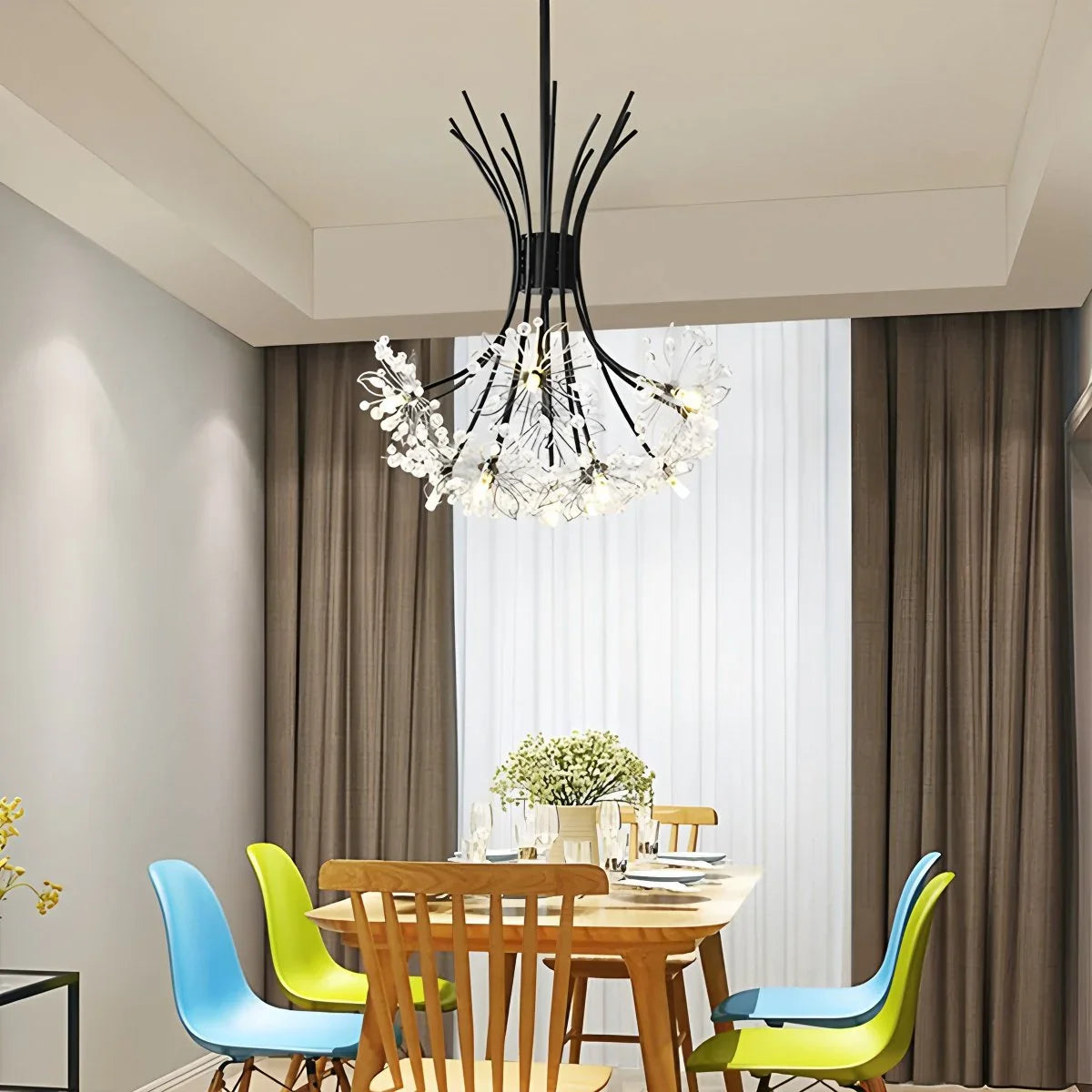 Feyran Gypsophila Bouquet Crystal Chandelier