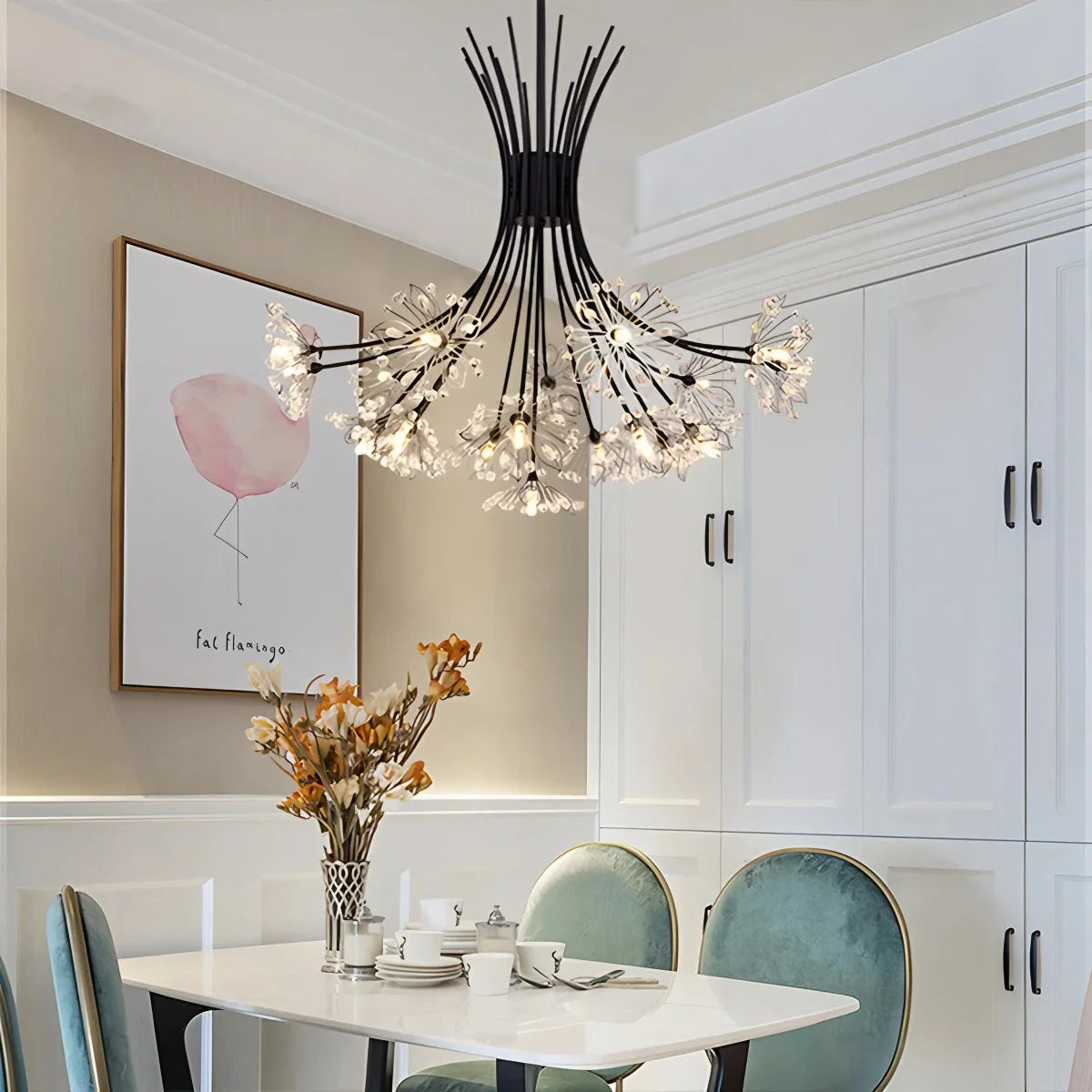 Feyran Gypsophila Bouquet Crystal Chandelier
