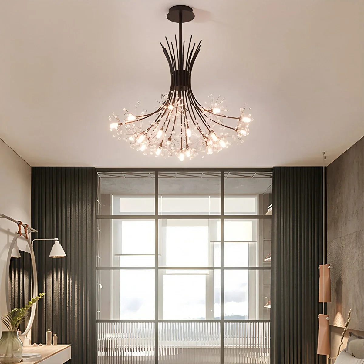 Feyran Gypsophila Bouquet Crystal Chandelier