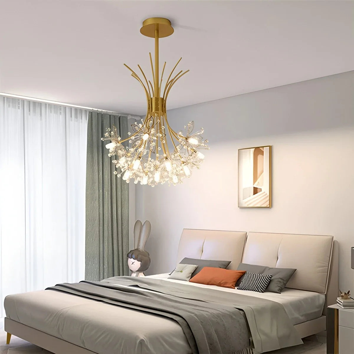 Feyran Gypsophila Bouquet Crystal Chandelier