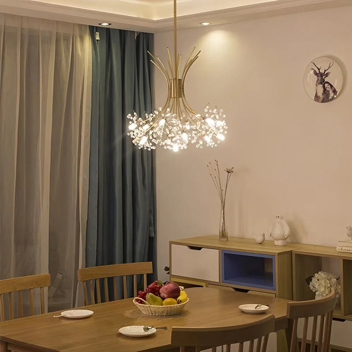 Feyran Gypsophila Bouquet Crystal Chandelier